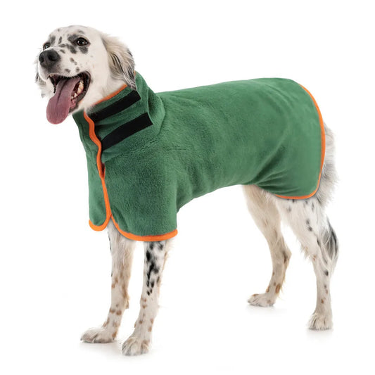Wrap Your Best Friend in Comfort and Luxury:The SnugglePaws Dog Towel/Bathrobe